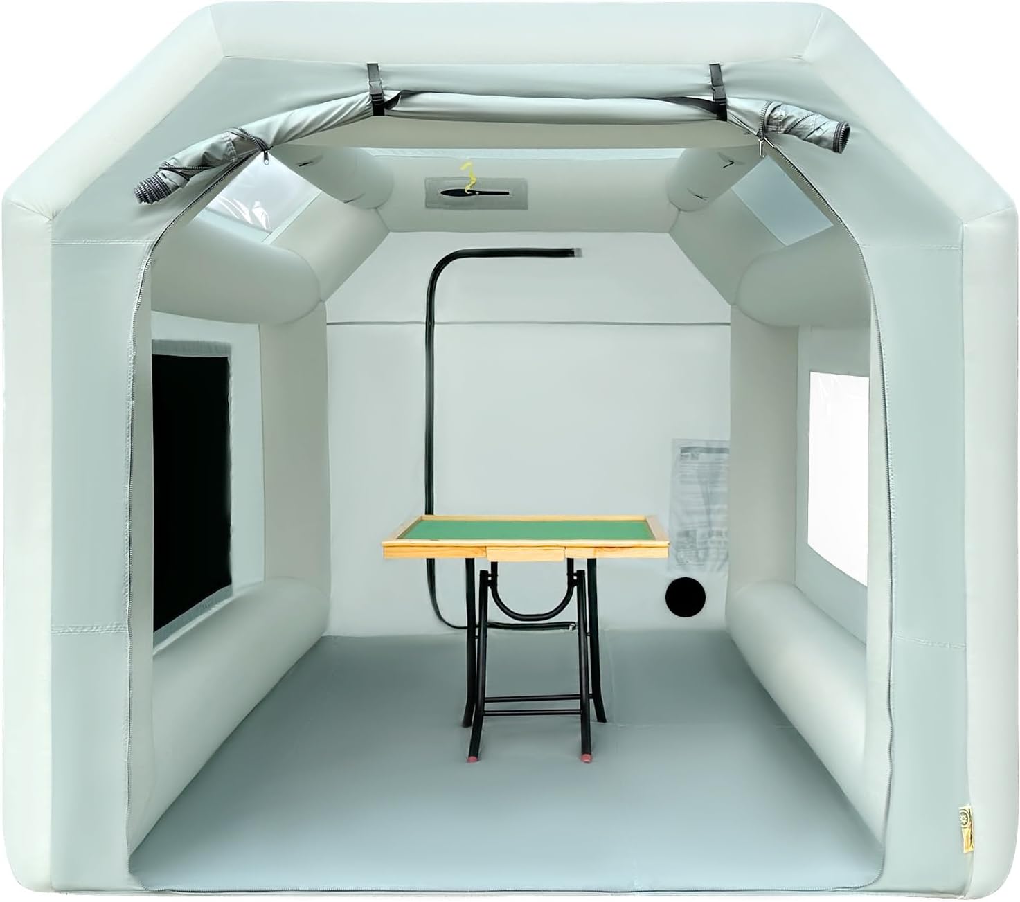 Inflatable Paint Booth with Blower for DIY Painting Projects