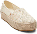 TOMS Women's Valencia Slip-On Platform Shoes - Comfortable Rope