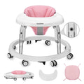 One-Touch Folding Baby Walker with 8-Wheel Round Chassis - Safe