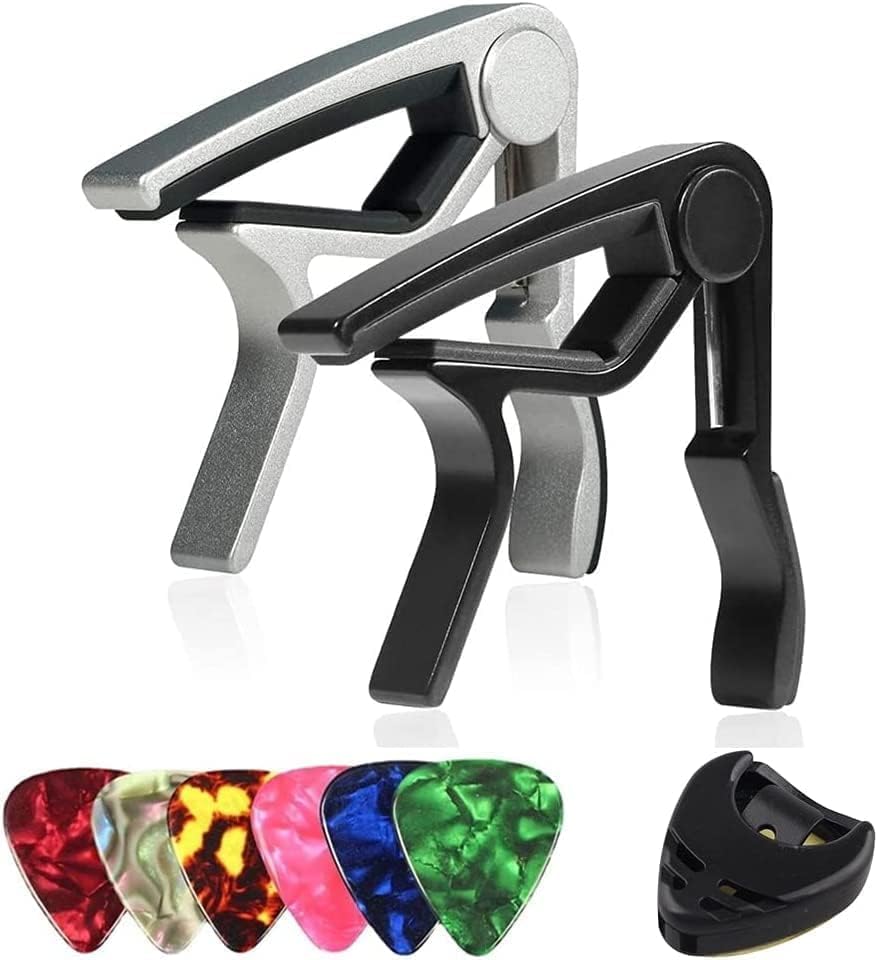 LinnWell Guitar Capo 2 Pack - Effortlessly Switch Between Instruments!