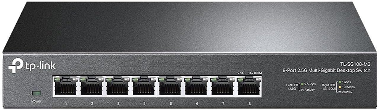 TP-Link TL-SG108-M2 8 Port Multi-Gigabit Network Switch Review