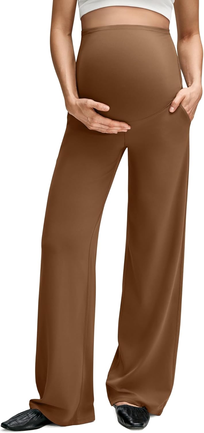 G4Free BareFeel Maternity Dress Yoga Pants for Comfort and Style