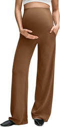 BareFeel Maternity Dress Yoga Pants with Pockets - Stretchy