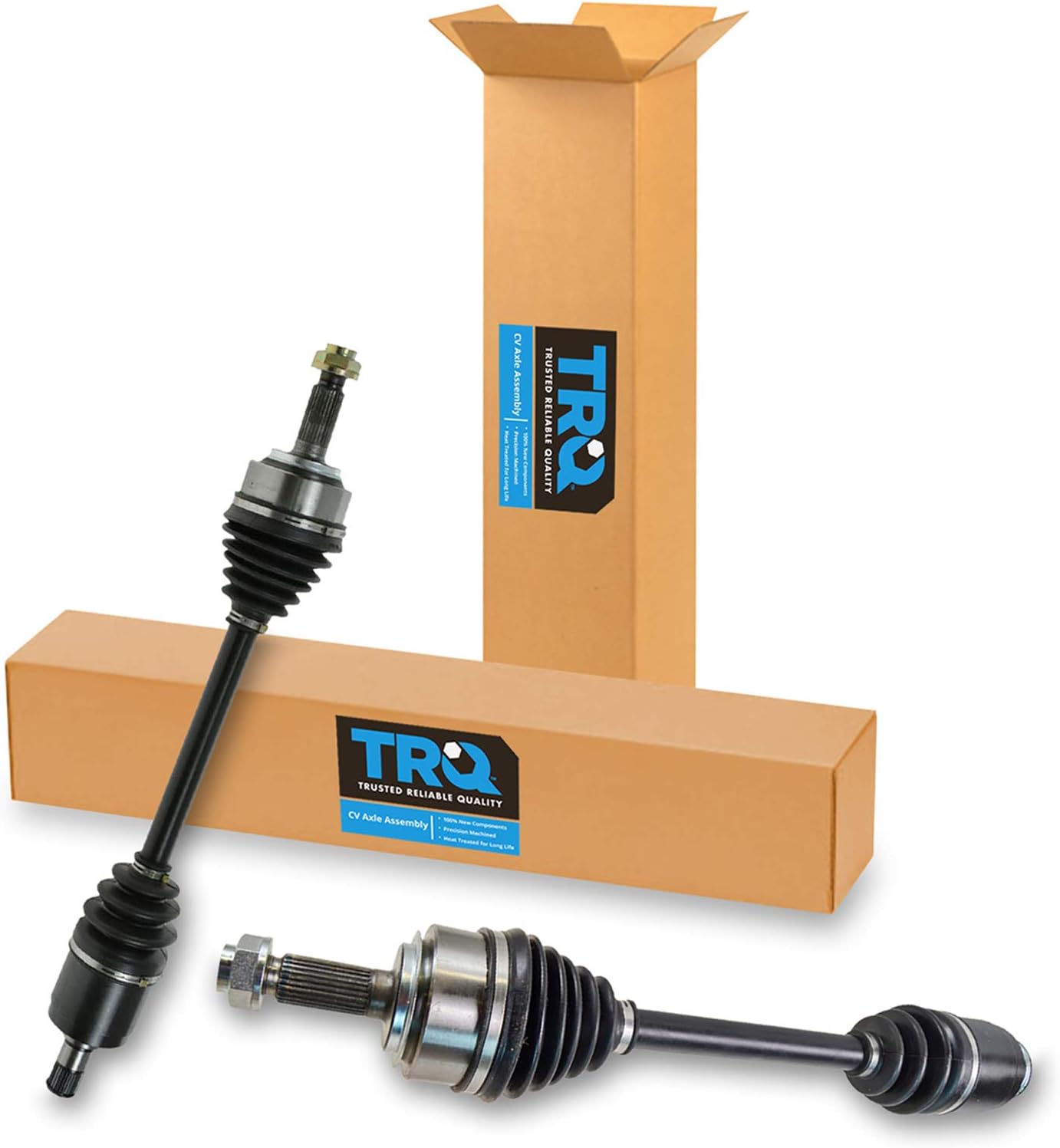 TRQ CV Axle Shaft Assembly Set for Honda Accord and Acura TL