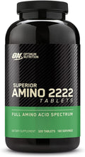 Optimum Nutrition Superior Amino 2222 Tablets - Complete EAAs 320ct