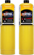 BLUEFIRE Modern MAPP Gas Cylinder Pack of 2 - Hotter Than Propane