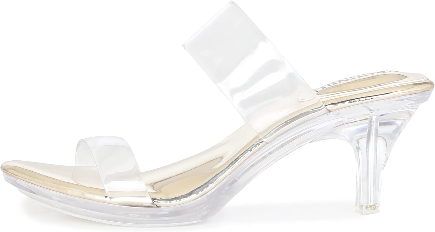 Clear Heels for Women - Sexy High Heels with Little Platform