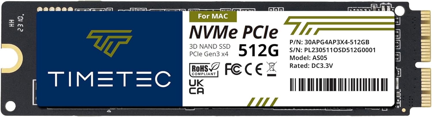 Enhance Your Mac Experience with Timetec 512GB SSD