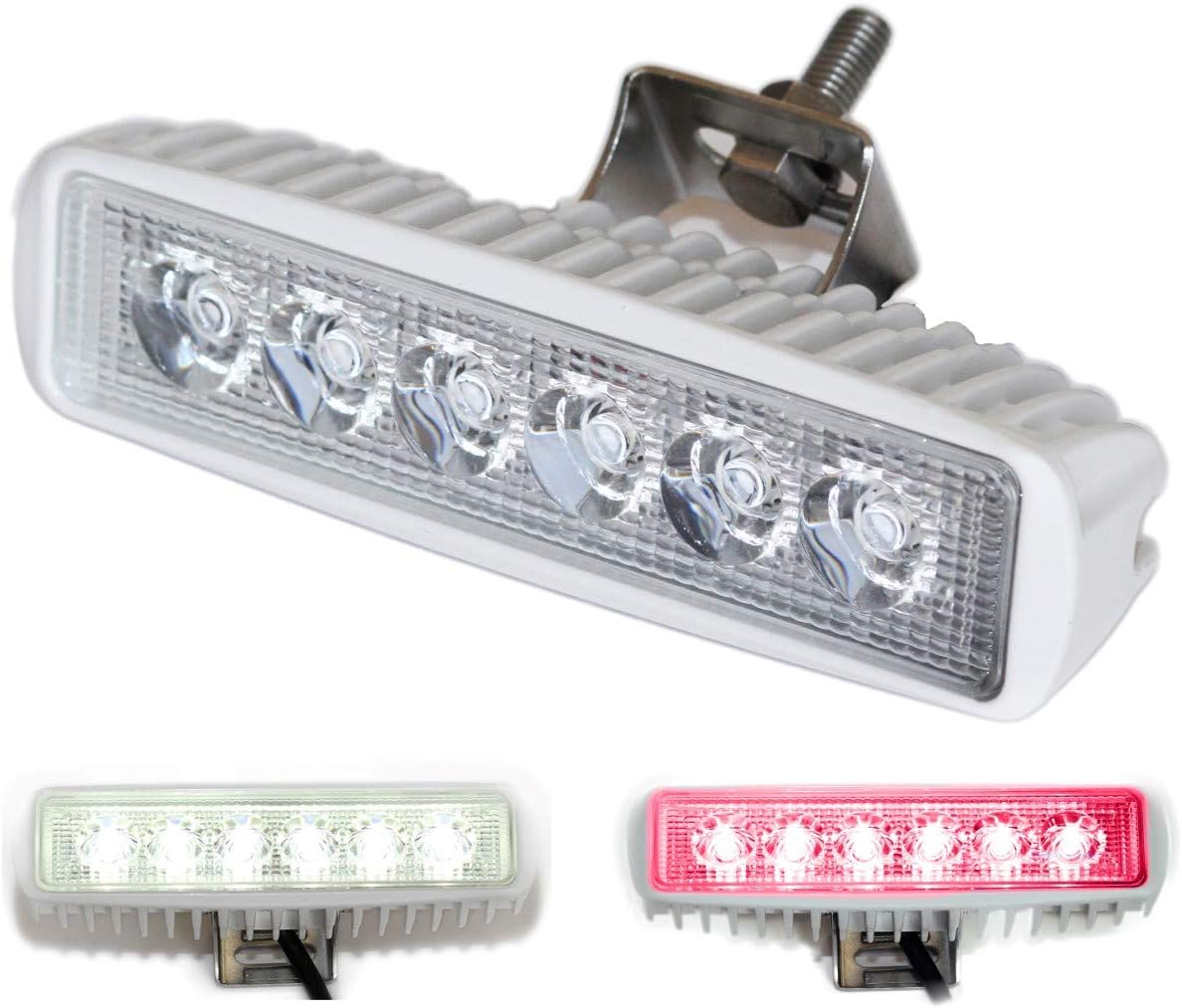 Dual Color LED Boat Spreader Light for Ultimate Night Vision