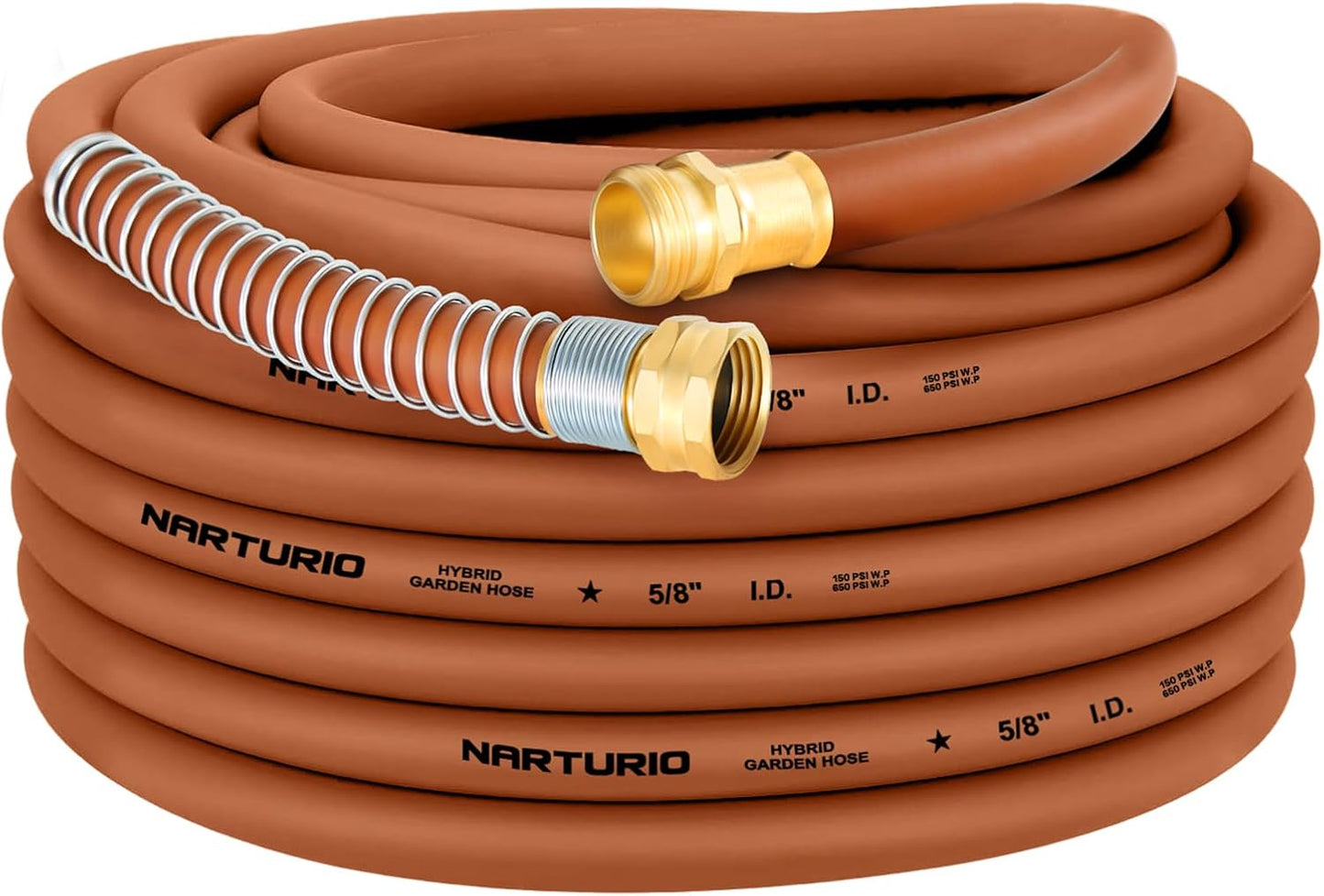 Heavy Duty Garden Hose 5/8in x 50ft - Flexible & Durable Design