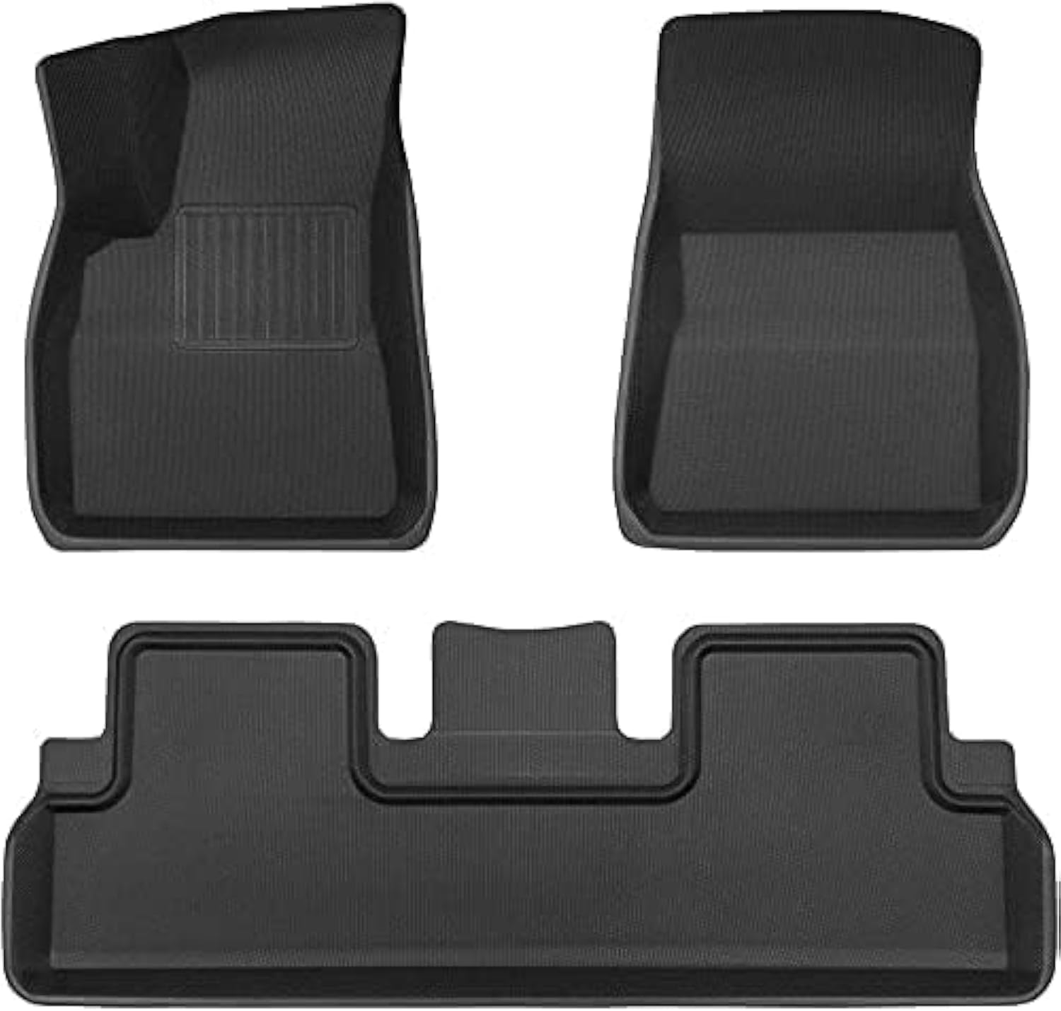 Premium All Weather Floor Mats for Tesla Model 3 2017-2025