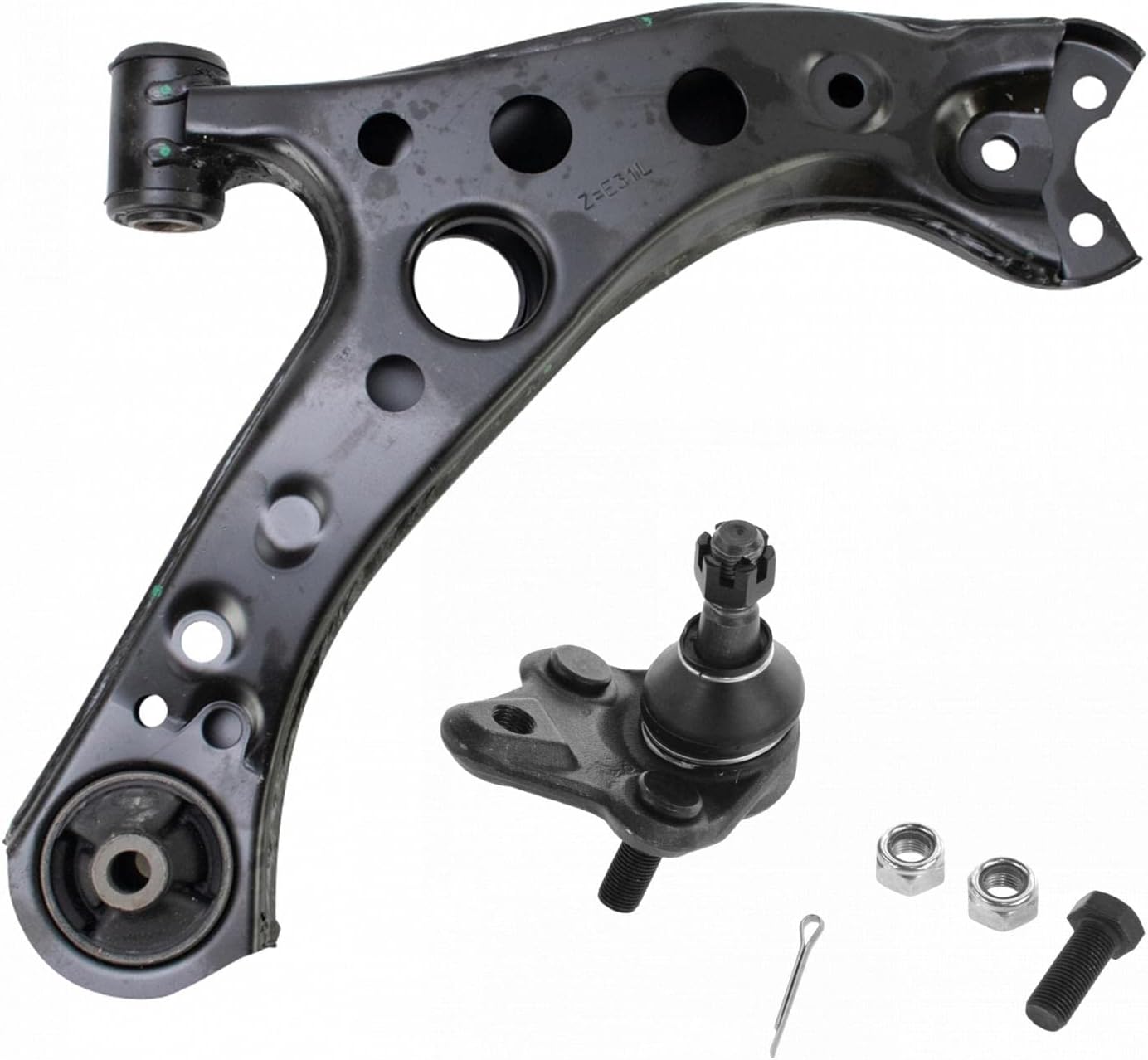 TRQ Front Left Lower Control Arm with Ball Joint for Toyota