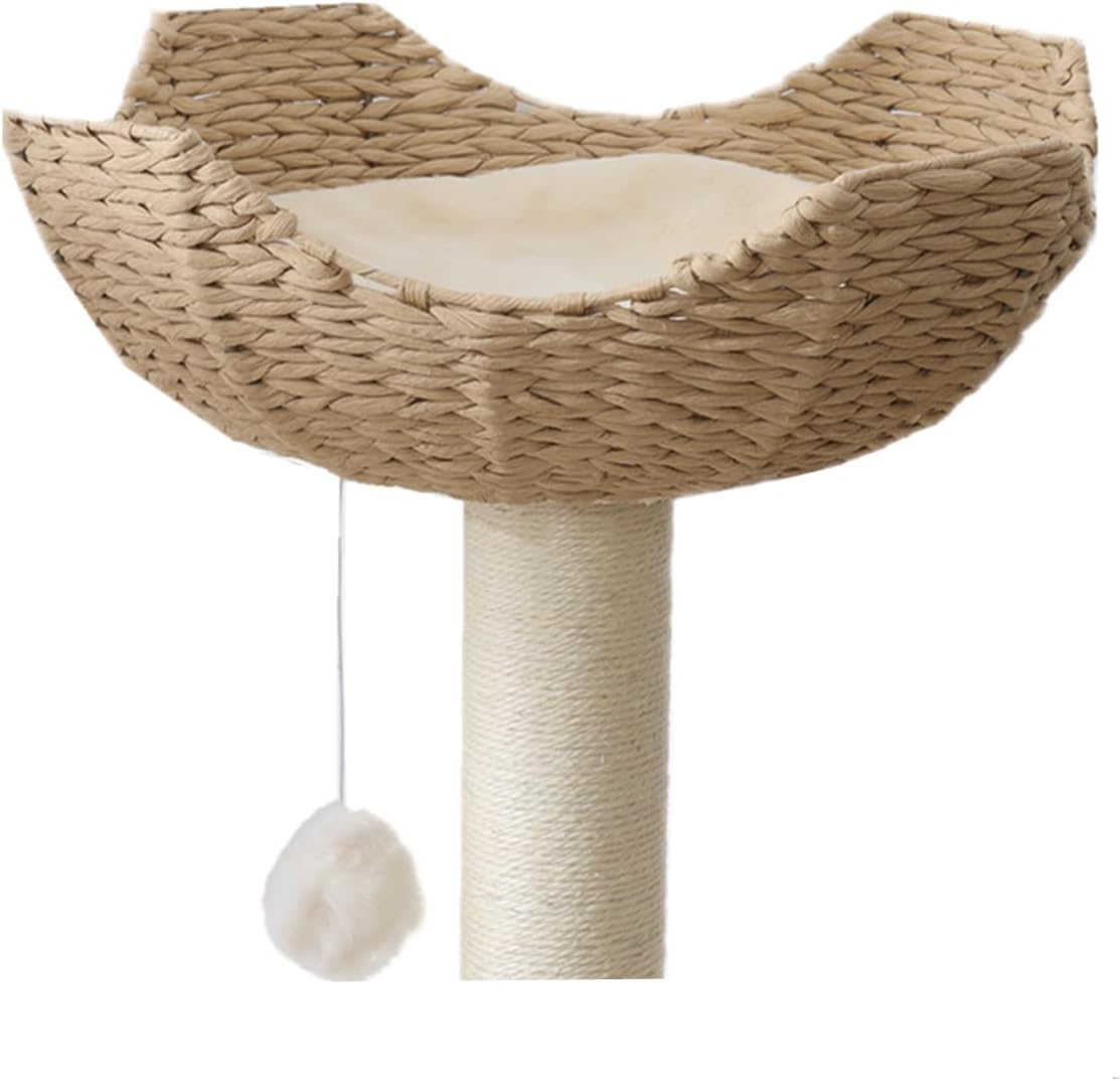 SHENGOCASE 18in Large Cat Tower Replacement Basket Bed for Cats