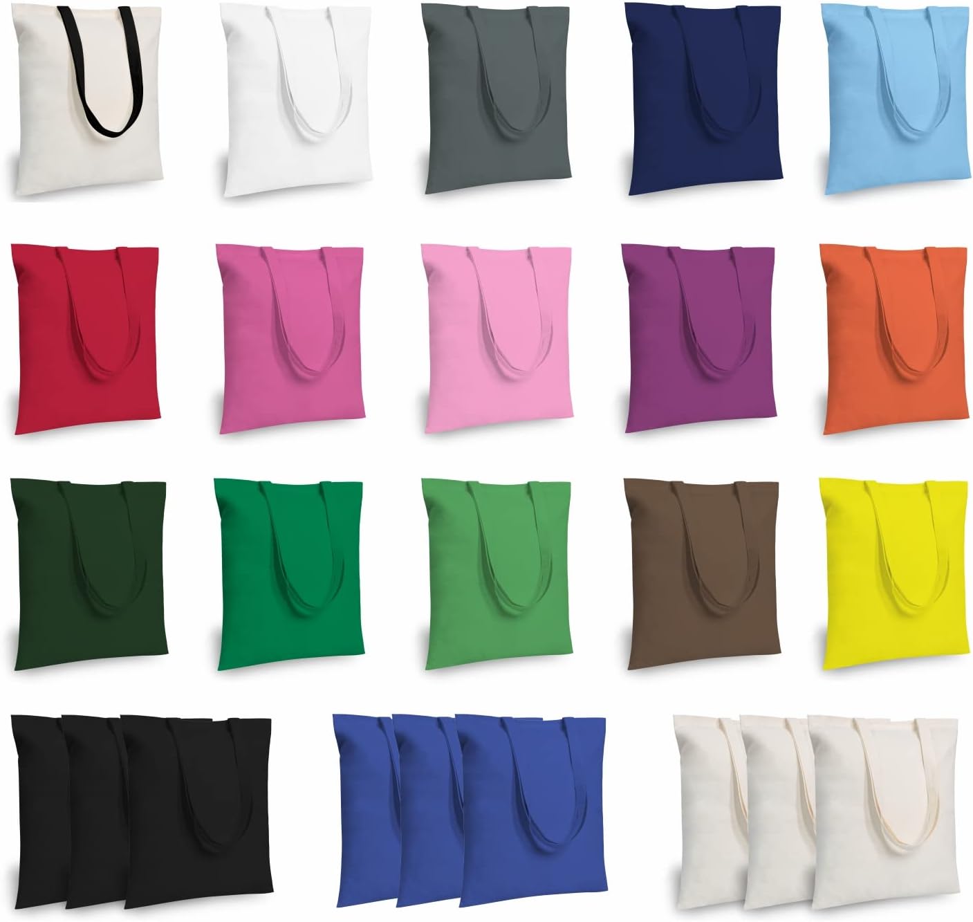 Economical 16inx15in Cotton Tote Bags for All Your Needs