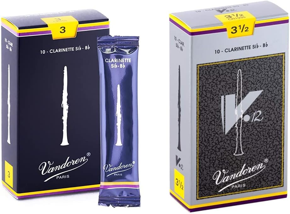 Vandoren Bb Clarinet Reeds CR1935 and CR103 for Musicians