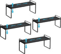 15.5 to 25.5 Inch Kitchen Cabinet Shelf Organizers - Adjustable