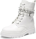 Women's Platform Combat Boots Lace Up Lug Sole - Punk Chic Dream
