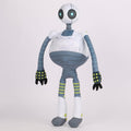 Robot Plush Toy Gray Roz Plush Doll - Soft Stuffed Pillow for Kids