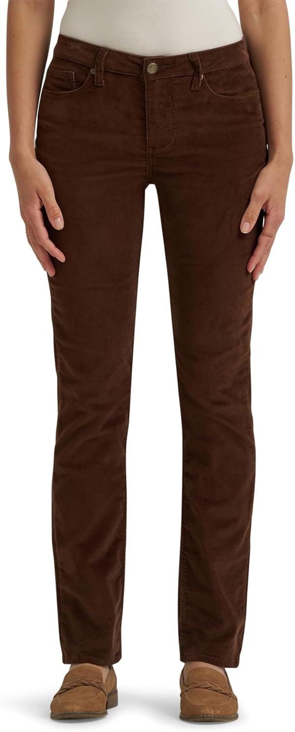 Lee Womens Legendary Mid Rise Straight Leg Jean for Comfort