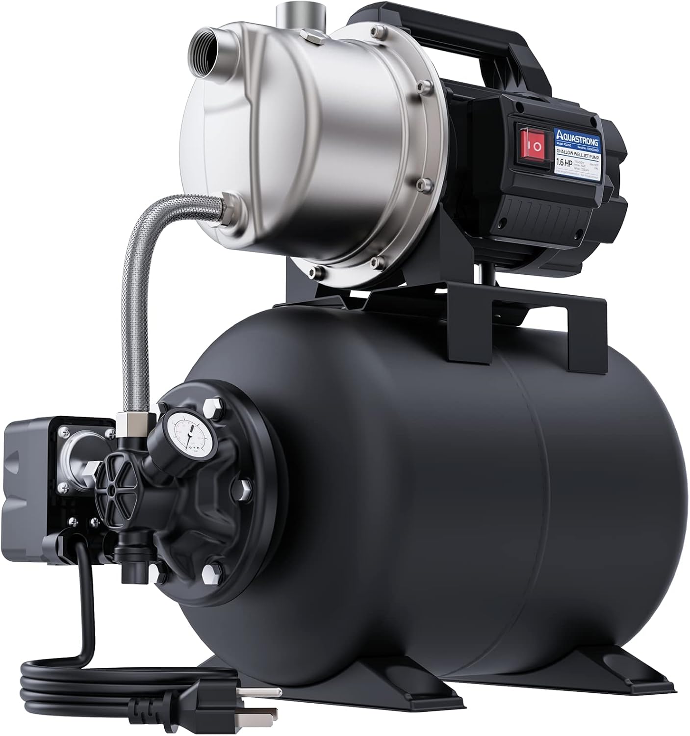 Aquastrong 1.6 HP Shallow Well Pump for Efficient Water Supply