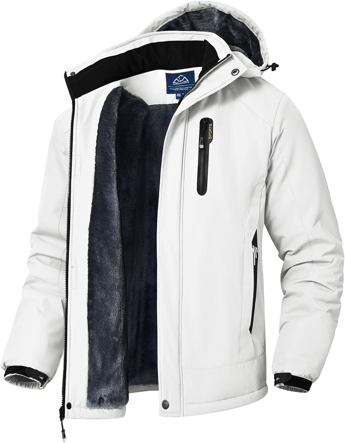 Rdruko Men's Waterproof Ski Jacket - Stay Warm & Dry!