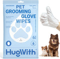 Pet Grooming Glove Wipes for Dogs and Cats - On-the-Go Clean