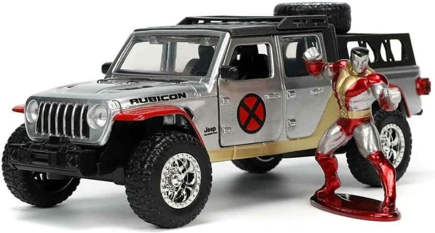 Marvel Jeep Gladiator Die-Cast Car with Colossus Figure