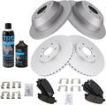 Front and Rear Brake Pad & Rotor Kit for 2013-16 Santa Fe Sport