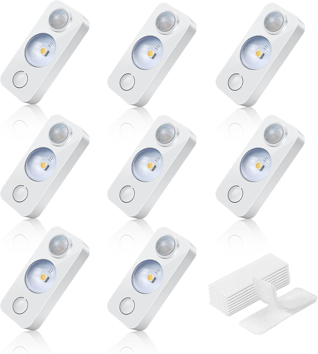 Rechargeable LED Puck Lights - Motion Sensor - Wireless - Closet Necessity