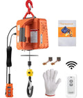 Electric Hoist Winch 3-in-1 1100lbs - Portable 25ft Lift
