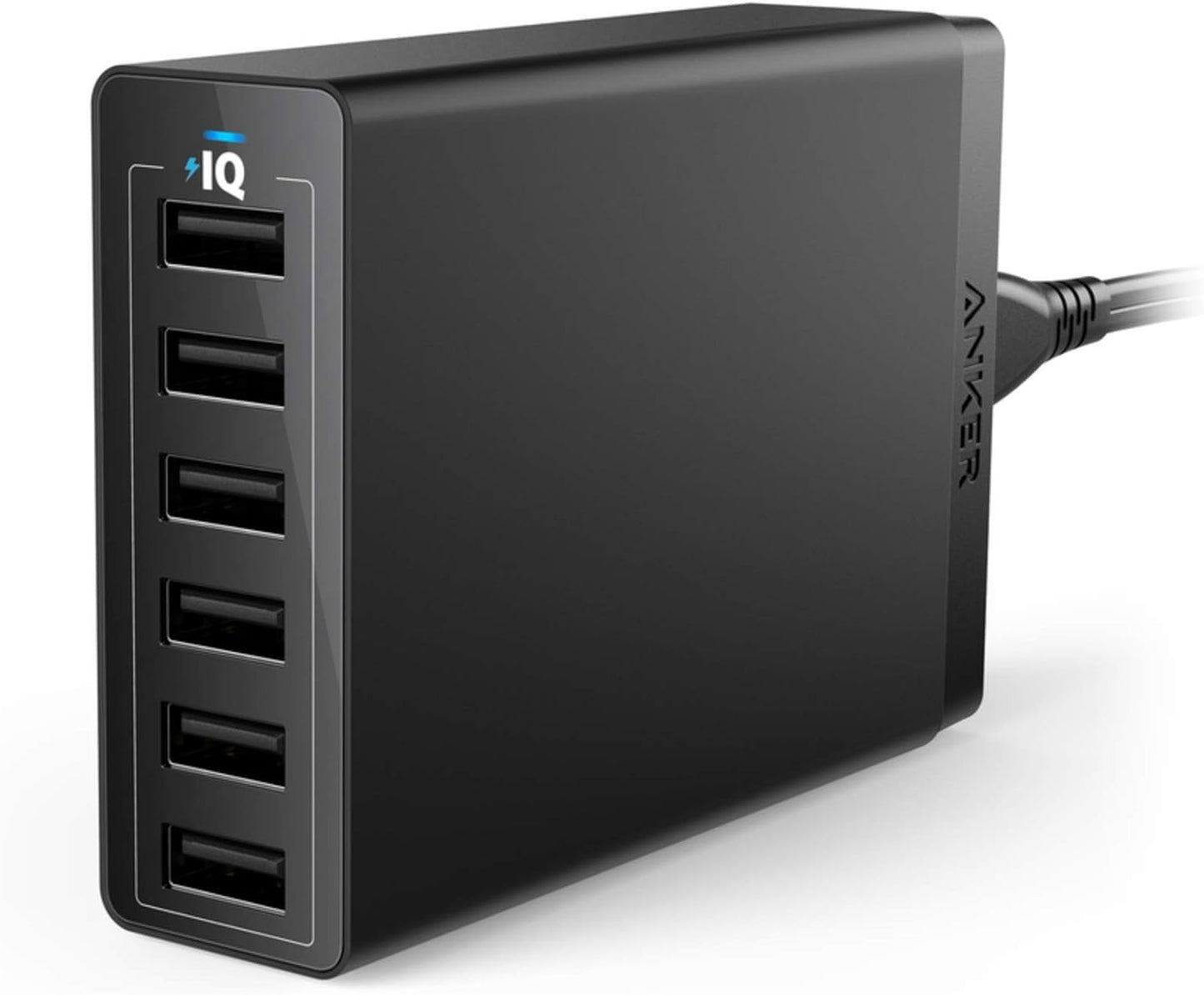 Anker 60W 6 Port Charger for iPhone & Galaxy