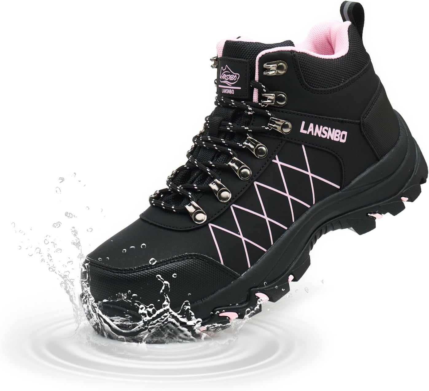 Waterproof Steel Toe Boots for Women: Non Slip Work Shoes