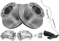 Rear Brake Pad and Rotor Kit for 2003-2008 Dodge Ram 3500 - Ceramic