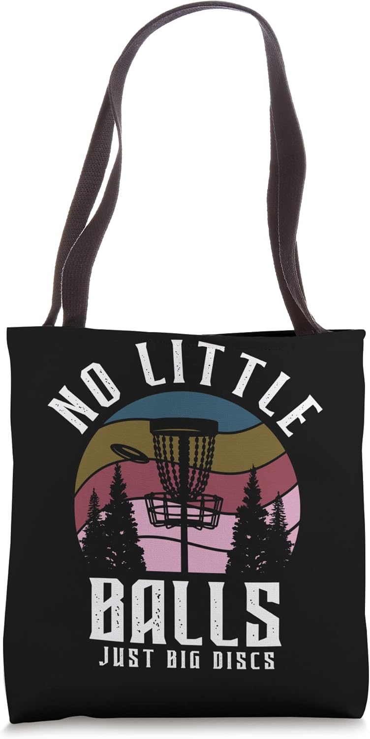 Big Discs, Big Style: Disc Golfer Tote Bag