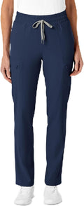 Renew Women's High Waist Slim Leg Scrub Pant - Flattering, Functional