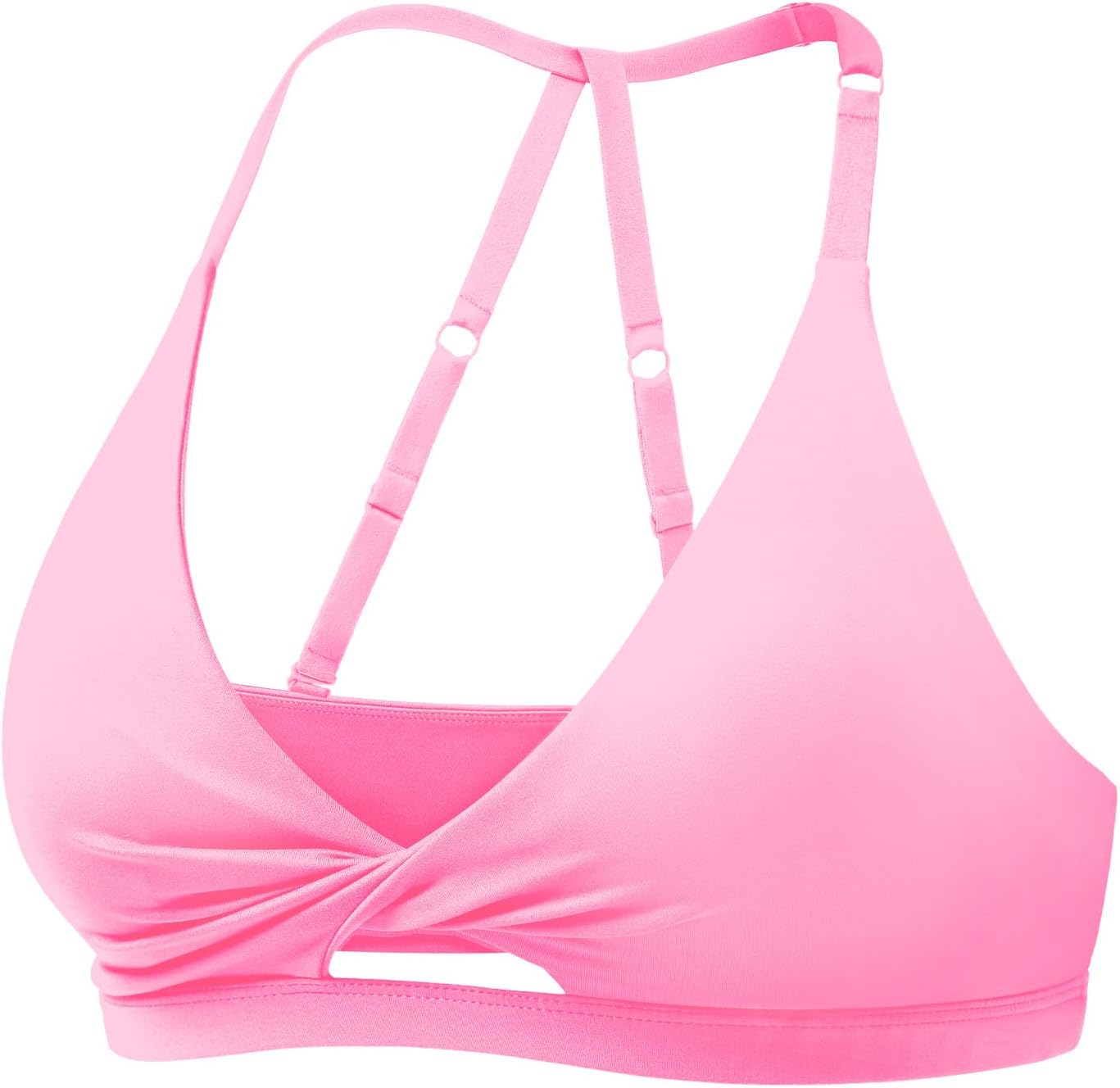 YEOREO Sports Bras for Women Open Back Workout Gym Bra