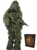 Arcturus Ghost Ghillie Suit & Ponchos for Men - Dense Woodland Camo