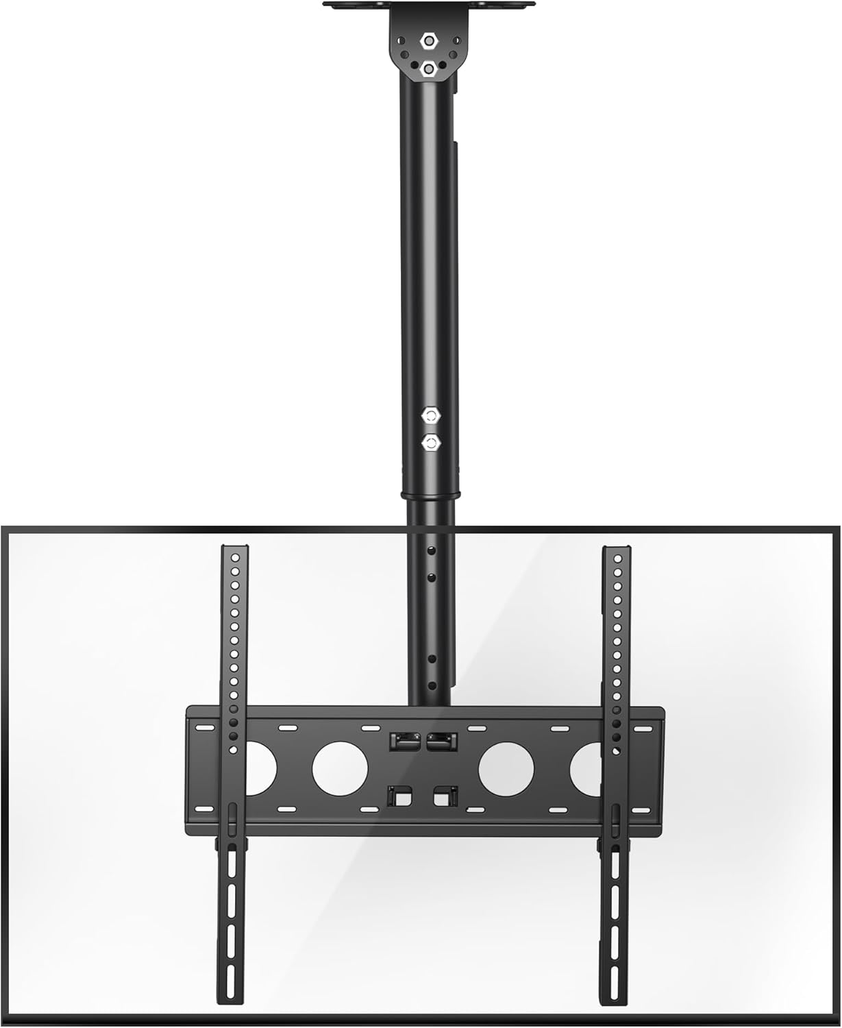 Swivel & Tilt Ceiling TV Mount - Holds up to 100 lbs!