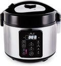YumCarb Rice Cooker with Ceramic Bowl - Advanced Fuzzy Logic