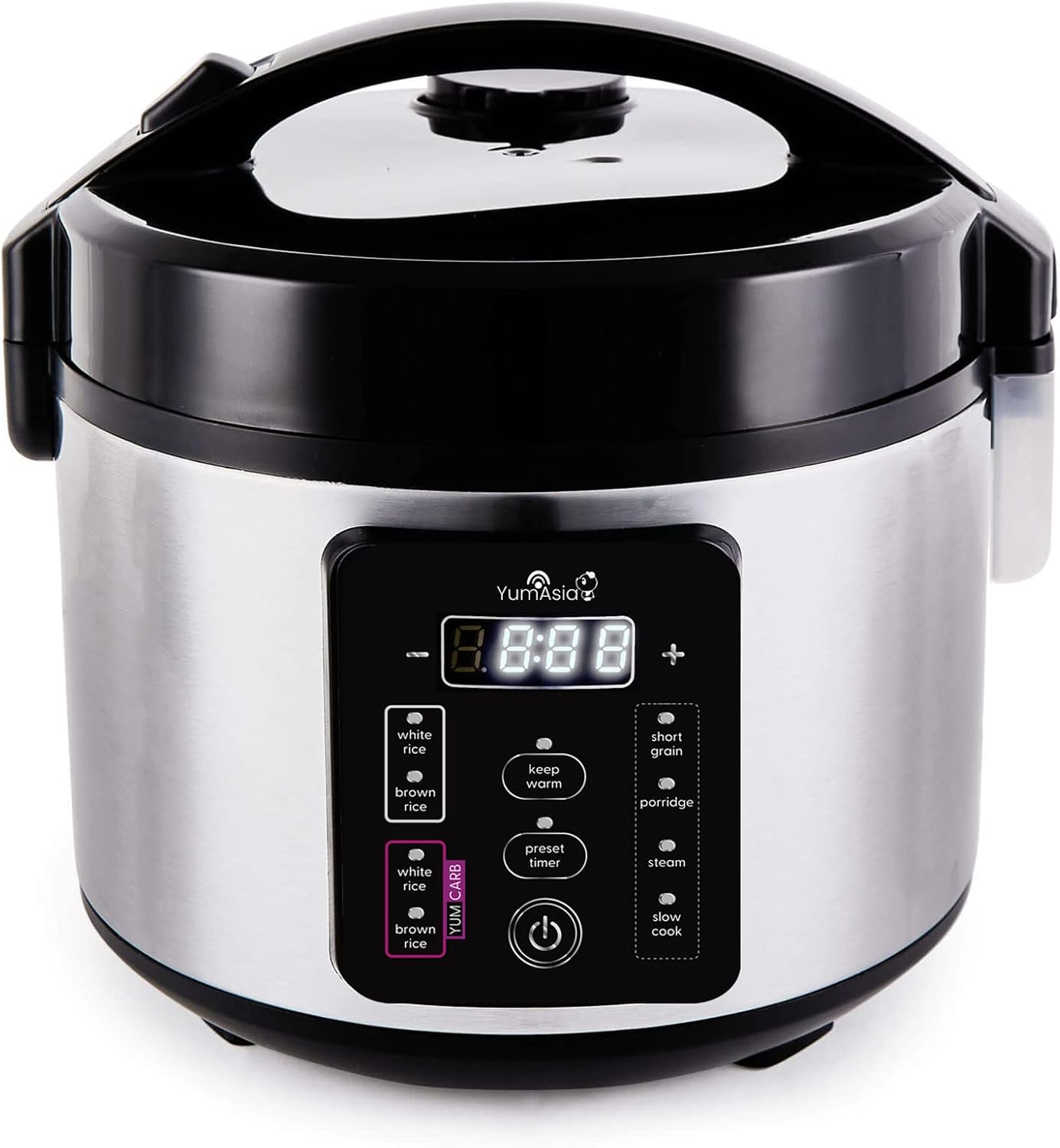 Yum Asia Kumo YumCarb Rice Cooker - 5.5 Cups, 5 Rice Functions