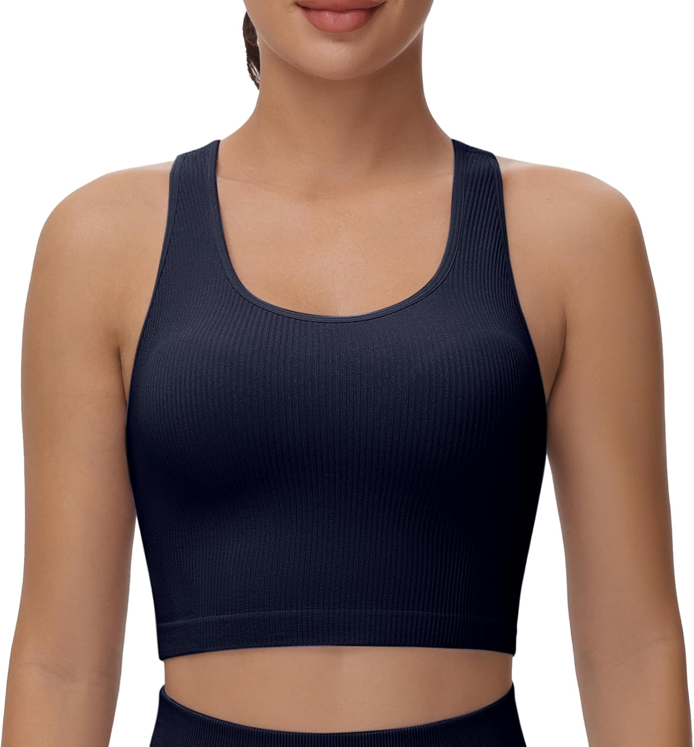 SHAPESHE Seamless Yoga Crop Top - Stay Cool & Stylish!