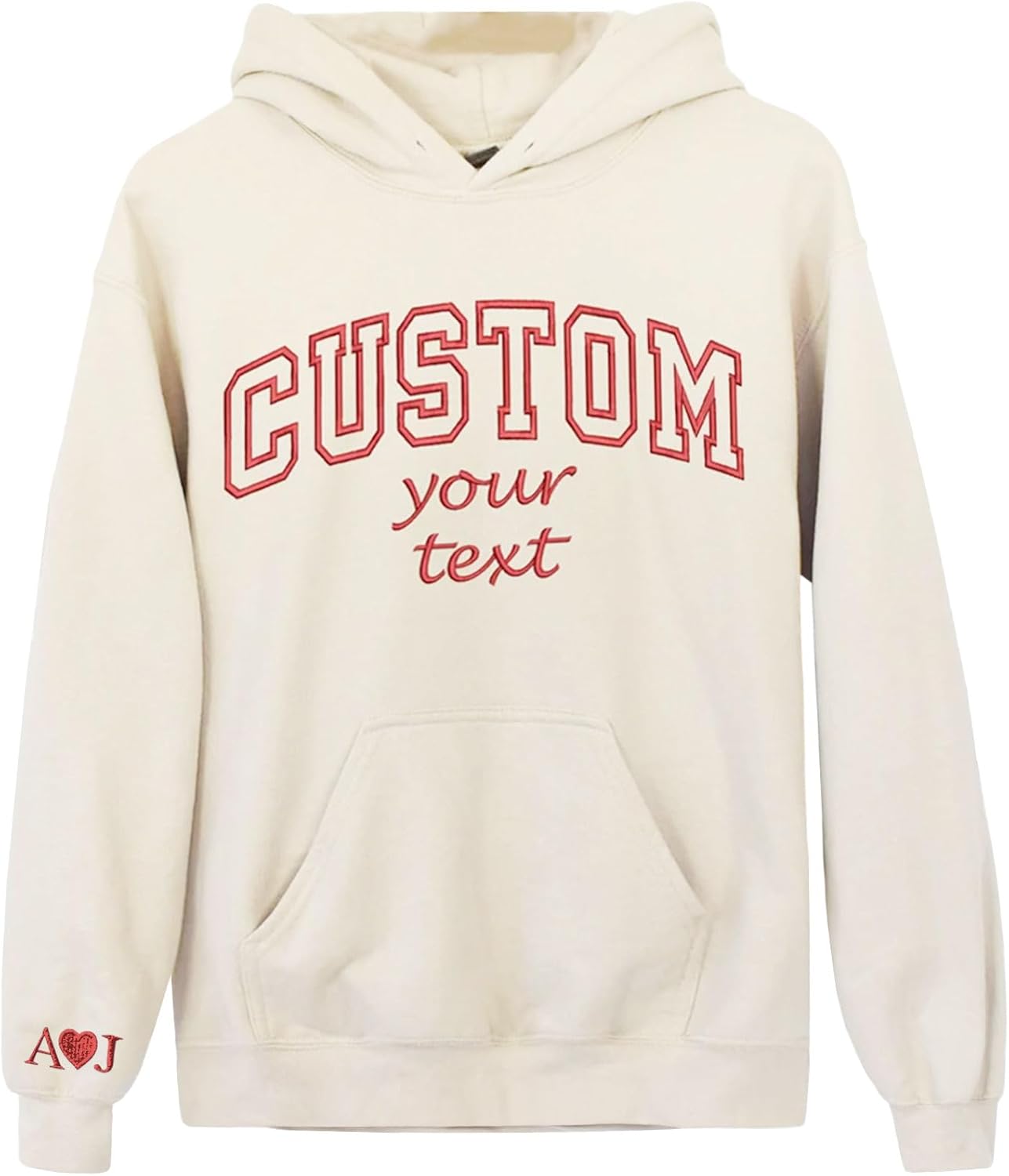 Design Your Own Custom Hoodies - Unisex Personalized Sweatshirt