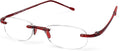 Scojo New York Gels Original Reading Glasses 2.5x - Stylish