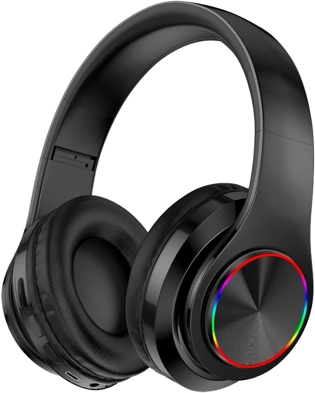 Fragolucyou Wireless Headphones - Colorful Lights, Bluetooth 5.0, Stereo Sound