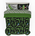 Rick and Morty Pickle Rick 7-Piece Full Bedding Set - Reversible