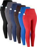 Leggings with Pockets for Women - Soft High Waisted Tummy Control keys