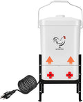 3 Gallon Heated Chicken Waterer for Winter - Anti-Freeze Poultry