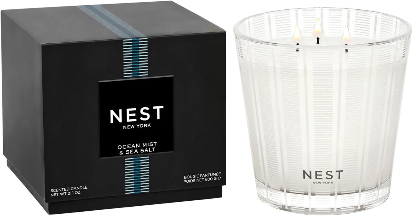 NEST New York Ocean Mist & Sea Salt Candle - Luxury Scented Candle
