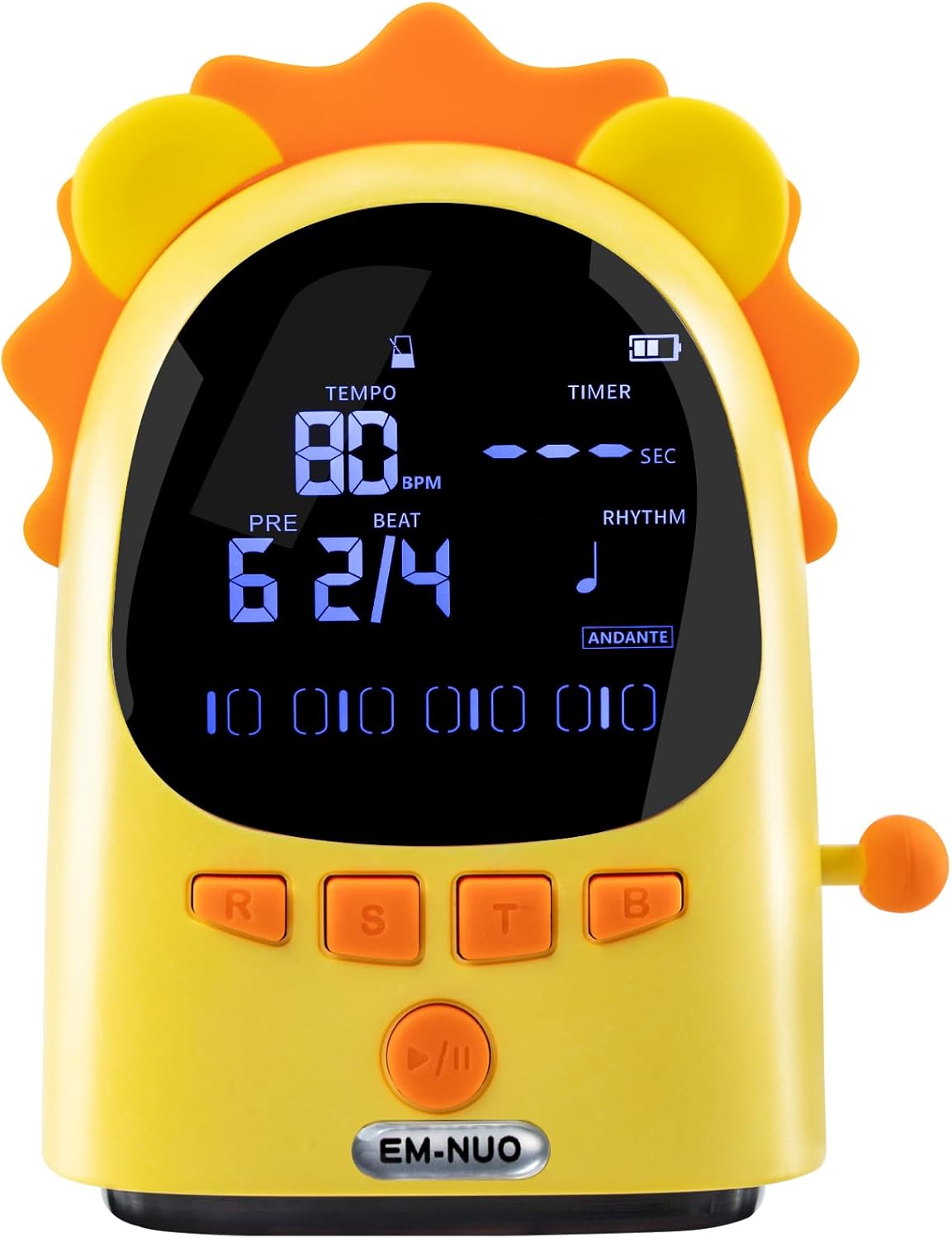 Cute Cartoon Electric Metronome for Guitar Violin Ukulele Players