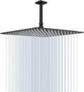 NearMoon Rain Shower Head: 16 Inch Matte Black Luxury Experience